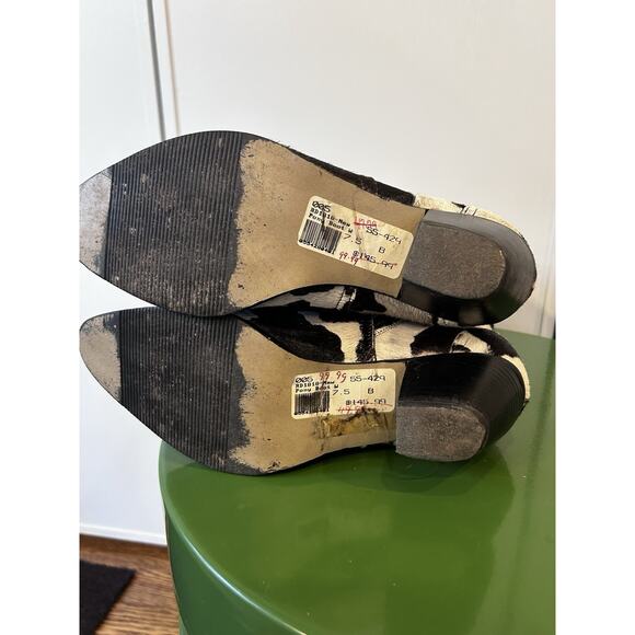 Durango Tooled Cowhide Pony Calf Hair On Hide Cowgirl Cowboy Boots 7.5 RD 1818 - Picture 11 of 16